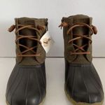 Sperry  Saltwater Duck Winter Rain Boots  Lace-Up Design 7 New No Box RARE Photo 1