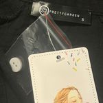 PRETTYGARDEN Pretty Garden Womens Black Long Sleeve V Neck Collared Blouse Top Photo 3