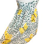 Betsey Johnson Vintage Y2K Butterfly halter mini dress whimsical green & yellow Photo 5