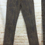 Just Cavalli  Jeans Y2K Women 29 Brown Baroque Paisley Print Stretch Skinny Italy Photo 0