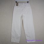 Madewell  The Tall Perfect Vintage Wide-Leg Crop‎ Jean Tile White, 30 TALL Photo 8