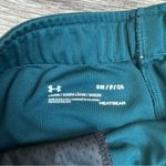 Under Armour Women's Loose Heatgear Athletic Short Shorts Teal White S SM Small Photo 4