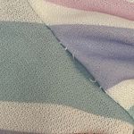 Vintage 70’s Jenny Petite Pastel Pink/ Blue Striped Midi Shirt Dress S Photo 10