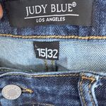 Judy Blue  Dark Blue Maternity Slim Denim Jeans Size 32 Photo 6