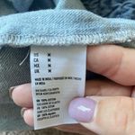 American Eagle  Denim Off The Shoulder Crop Top Size Medium NWOT Photo 3