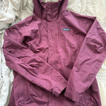 Patagonia purple  rain jacket Photo 0