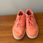 Reebok Royal Technique Peach Orange Coral Sneaker Leather AR30149 Casual W9.5 Photo 4