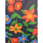 Qearal Navy Multicolor Floral Tiered Dress XXL NWT Coastal Bohemian Blue Photo 4