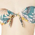The Bikini Lab  | Bandeau, Tropical Oasis Dark Teal Photo 2