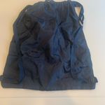 Skechers Lightweight Polyester Navy Blue Logo Drawstring Backpack Bag Photo 2