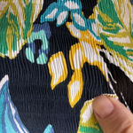 Melissa Paige size PXL tropical beaded smocked boho top. Photo 2