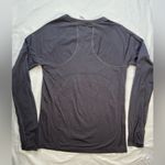 Athleta  work out shirt, long‎ sleeve, grey, size m Photo 1