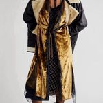 Free People  gold velvet duster NWT Photo 4