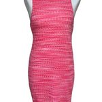 ZARA NWT RED RIBBED LONG OPEN BACK MIDI DRESS STRETCH BLOGGERS FAV Large Photo 7