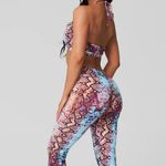 LiCi Fit Matching Two Piece Set( Leggings And Bra) In Great Condition Photo 2