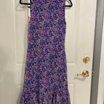 CHAPS Purple Floral Dress Photo 6