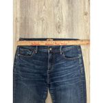 Driftwood Marilyn Classic Fit Dark Wash Distressed Raw Hem Jeans Womens 27 Photo 4