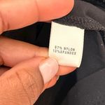 St. John  Women’s Embellished Mockneck Turtleneck Shirt Top Black Size L Black Photo 6