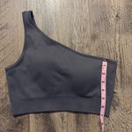 One Shoulder Padded Crop Top / Sports Bra Photo 5