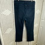 Veronica Beard Carly Kick Flare High Rise Jeans Dark Wash Cropped Denim 32 Photo 1
