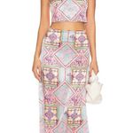 PEIXOTO Nessa Skirt in Buena Vista XSmall New Womens Satin Long Maxi Pink Size XS Photo 0