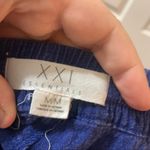 Forever 21  Blue Linen Blend Pull On Skirt Medium Photo 1