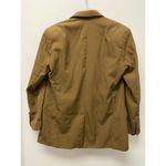 ZARA Blazer Jacket XS Tan Open Front Office Business Casual Minimalist Chic Photo 3