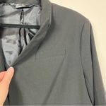 Norma Kamali Suit Jacket Blazer Single Breasted Size 18 Black Notched Lapel Photo 6