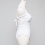 Becca . Modern Edge Cutout Ribbed One-Piece Swimsuit. Photo 4