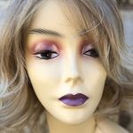 Blonde rooted layers shoulder length wig Photo 4