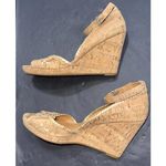 Jack Rogers  Preppy Old Money Designer Classic Wedge Gold Sandals Elegant 8.5 Photo 4