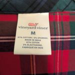 Vineyard Vines Flannel Pajama Top Plaid Red Green Medium Photo 3