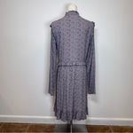 My Jewellery Western Boho Purple Brown Ruffle Detail Dress Women’s Size Small Photo 4