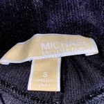 Michael Kors stretch cotton velvet corduroy jeans.Black with gold threads.Size S Black Photo 8