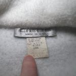 Liebeskind VTG LIEBE Cream Fleece Shawl Collar Belted Jacket Coat Made in USA Womens Large Photo 4