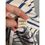 Alex Mill Women's Striped Raglan Long Sleeve Sweatshirt White Blue Size M Photo 8