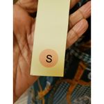 Tacera Womens Dress Size Small Faux Wrap Floral Green and Gold V Neck  Photo 6