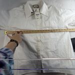 Tuckernuck  Sz M White Cotton Cape Button Down Shirt Crisp Timeless Capsule Top Photo 11