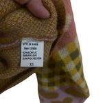 Debut  XS button down cardigan sweater patchwork design Photo 3