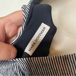 Mara Hoffman  Adeline Tie-Front Striped One-Piece Swimsuit sz M Photo 3