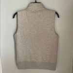 Old Navy Oatmeal Sherpa Lined Zip-Up Vest Photo 1