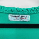 Michael Stars  The Original Tee Dress Women One Size Emerald Green Supima Cotton Photo 6