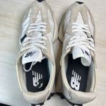 New Balance  327 WS327FE Beige Suede Nylon N Logo Sneakers Women's 10 Photo 8