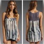 Free People  SUSQUEHANNA CROCHET TIE DYE TANK TOP SZ M Blouse Boho Photo 1