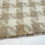 Houndstooth NWT Beige  Scarf Photo 2