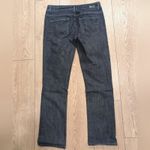 Paige Jeans Womens 29 Hidden Hills Slim Boot Bootcut Dark Wash Designer Denim Photo 4