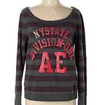 American Eagle Womens  Boatneck Sweatshirt - Sz M Photo 0