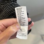 Paige  Black with White Stripes T Shirt Size Medium EUC Photo 6