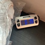 Blue Rain Womans Blouse Size Large White Peplum Puff Sleeve Cottagecore Prairie Fairy Photo 12