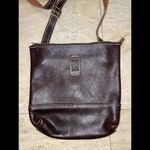 Portland Leather Goods Brown‎ Crossbody hobo Bag Purse 8.5”x9” Photo 1